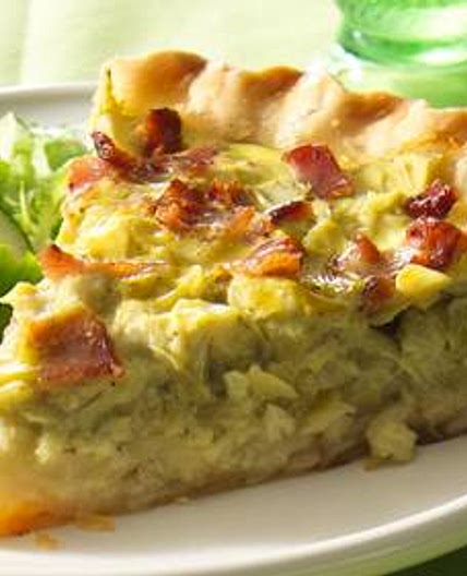 Easy Artichoke Quiche