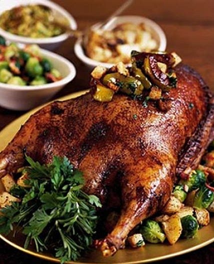 Gordon's Christmas roast goose