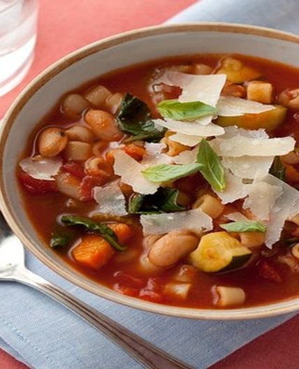 Minestrone Soup with Beans