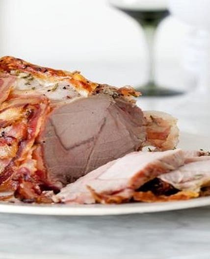 Pancetta-Wrapped Pork Roast