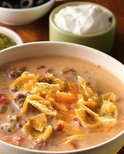 Beefy Nacho Soup