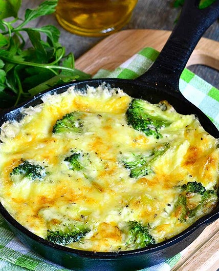 broccoli and potato frittata recipe | Schwartz