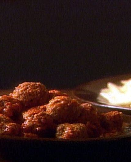 Penne with turkey meatballs