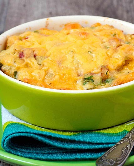 Cheesy Potato and Bacon Bake