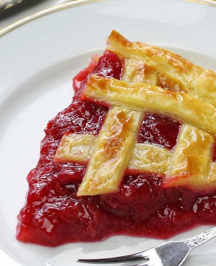 Rhubarb and Coriander Tart