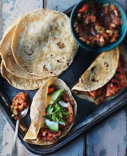 Tandoori Chicken Tacos