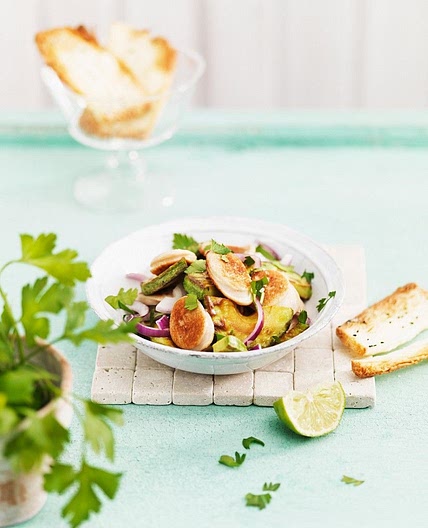 Avocado and Tofu Salad