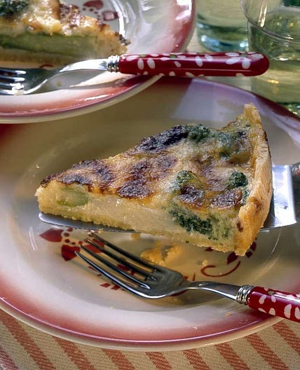 Broccoli Asparagus Quiche