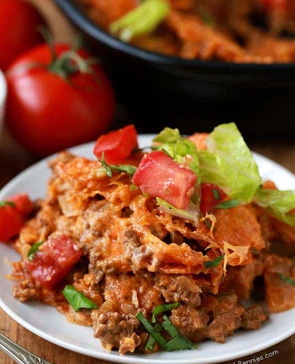 Layered Doritos Casserole