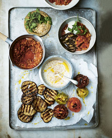 Vegan moussaka bowls