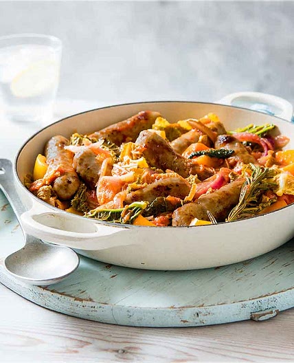 Simple sausage casserole