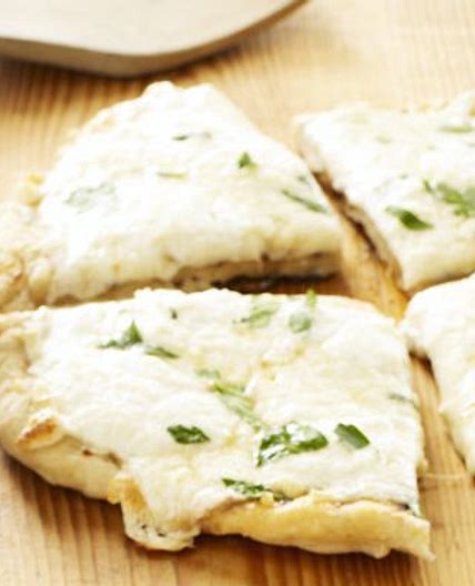 Three-Cheese Pizza