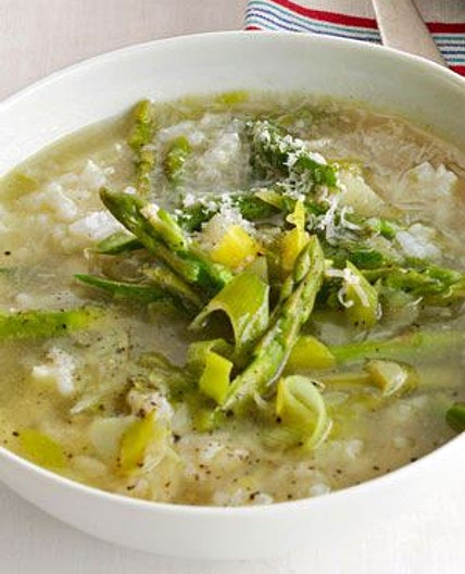 Asparagus-and-Rice Soup
