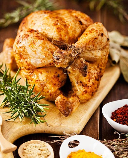 lemon and herb roast chicken recipe | Schwartz