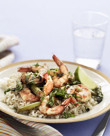 Shrimp and Asparagus Stir-Fry