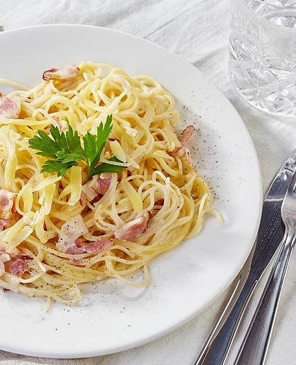 spaghetti carbonara recipe | Schwartz