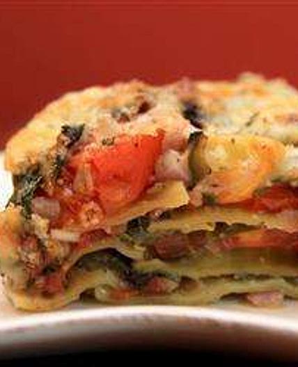 Vegetarian lasagne