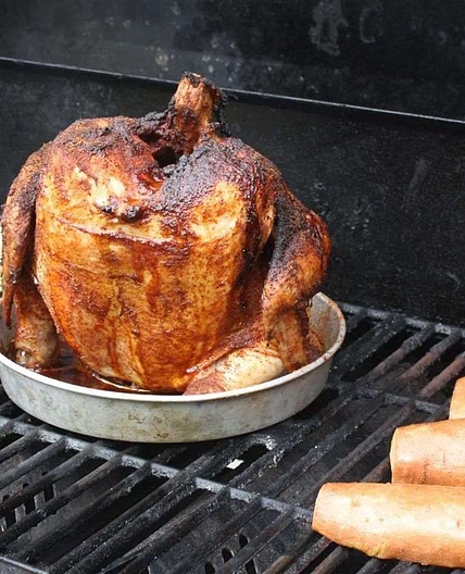 BBQ beer can chicken