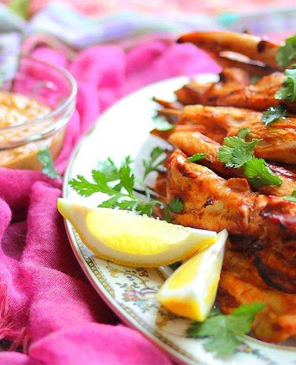 Satay Chicken Skewers