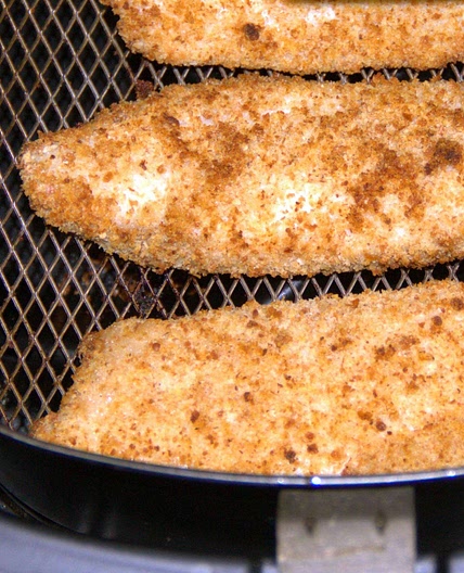 Air Fried Crumbed Fish