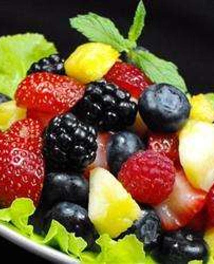 Salade de petits fruits