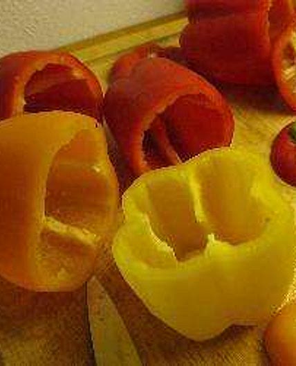 Easy peasy stuffed peppers