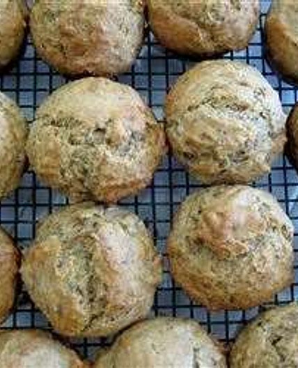 Wholesome Poppy Seed Banana Muffins