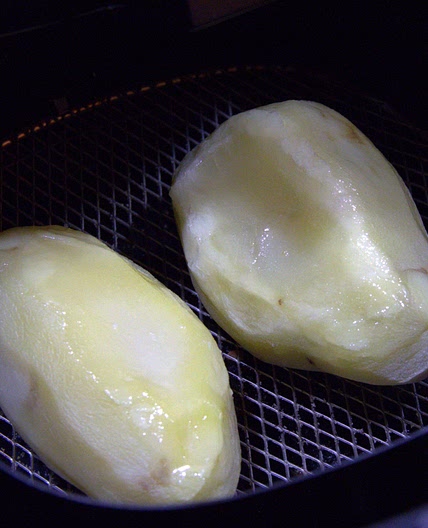 Air Fried Baked Potatoes
