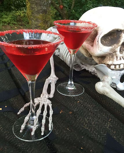 Halloween Blood Jelly Cocktail