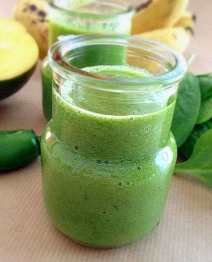 Spicy green smoothie