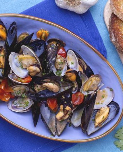 Sautè di cozze e vongole