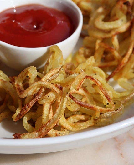 Air fryer curly fries
