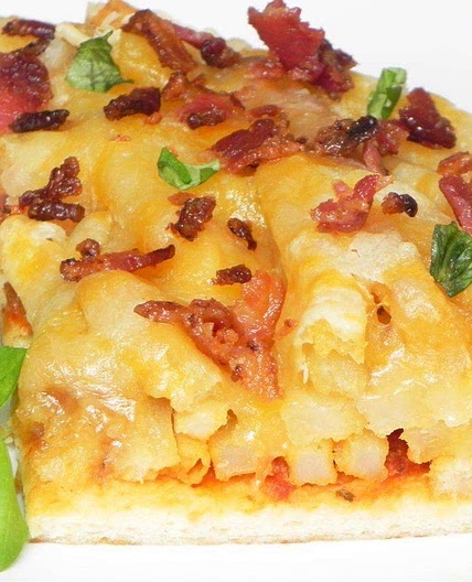 Pizza à la poutine