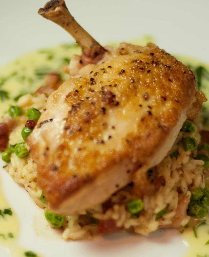 Poulet mariné à l'estragon