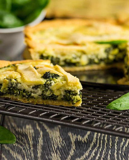 Tarte aux épinards