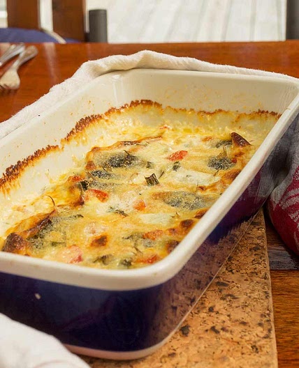 Gratin de fruits de mer
