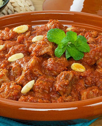 Tajine d'agneau aux légumes doux