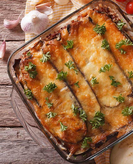 Gratin d'aubergines à l’italienne