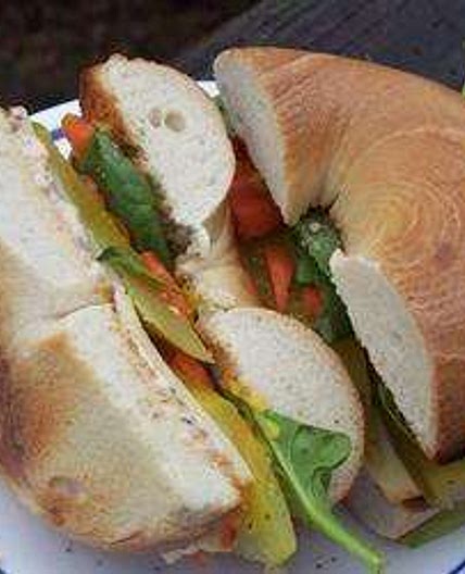 Bagel pour la boîte à lunch