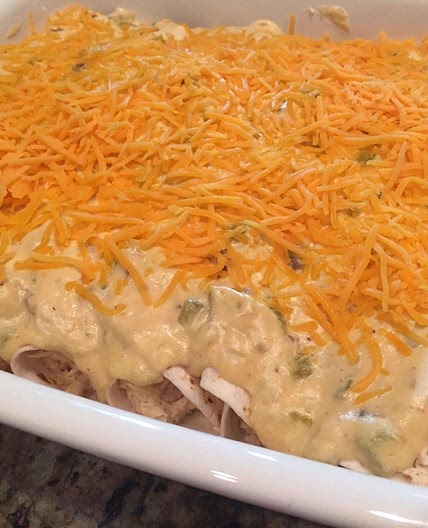 Enchiladas de poulet