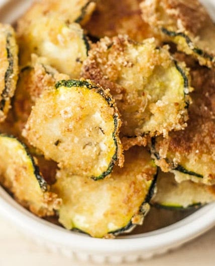 Oven Baked Zucchini Chips