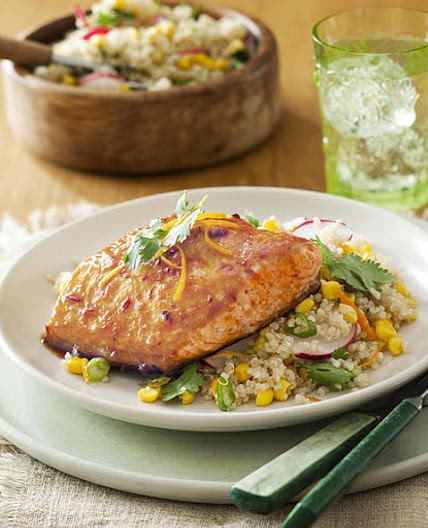 Chipotle-Orange-Glazed Salmon Recipe Recipe - (4.6/5)