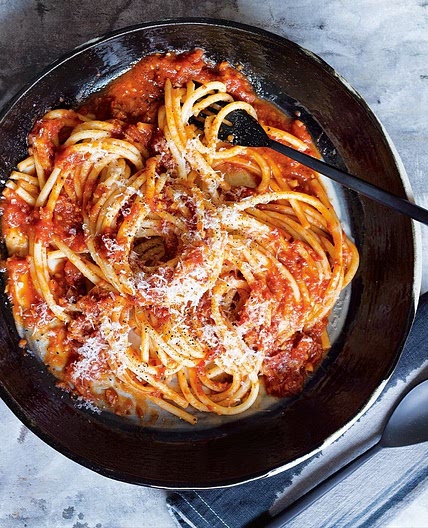 Bucatini all'amatriciana
