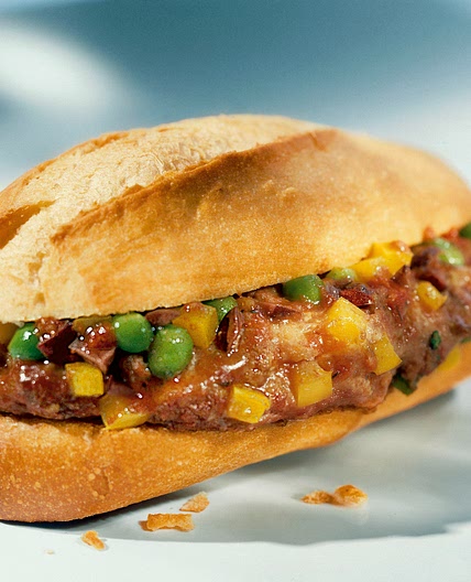 Gefülltes Baguette