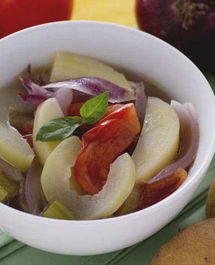 Minestra di verdure estiva