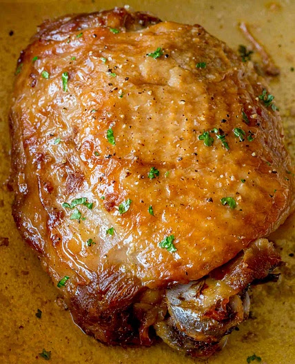 Easy Roasted Turkey Thighs