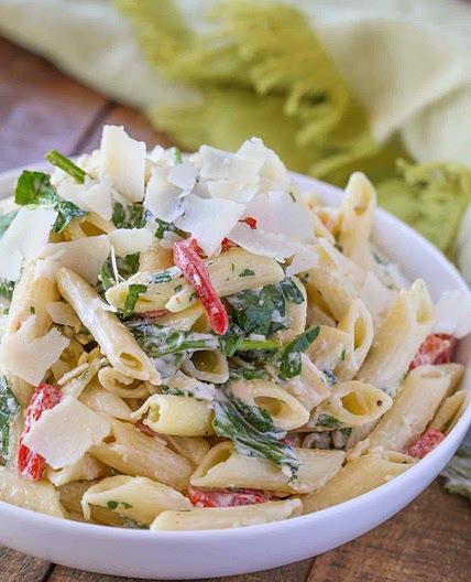 Cheesy Florentine Pasta