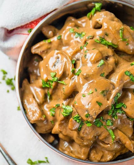 Beef Stroganoff | Slimming & Weight Watchers Friendly