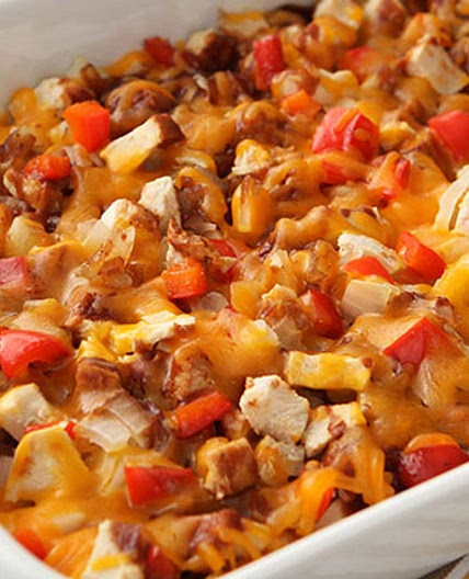 Cheesy Chicken-Potato Casserole