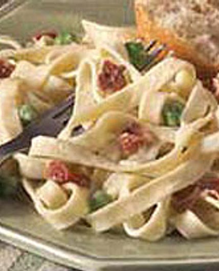 Easy Fettuccine Carbonara